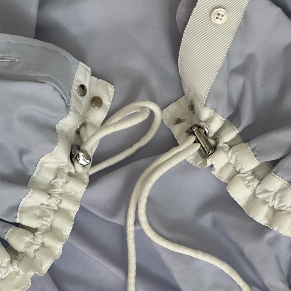 Sacai Luck Trapeze Blouse Toggle Detail - Picture 13 of 14